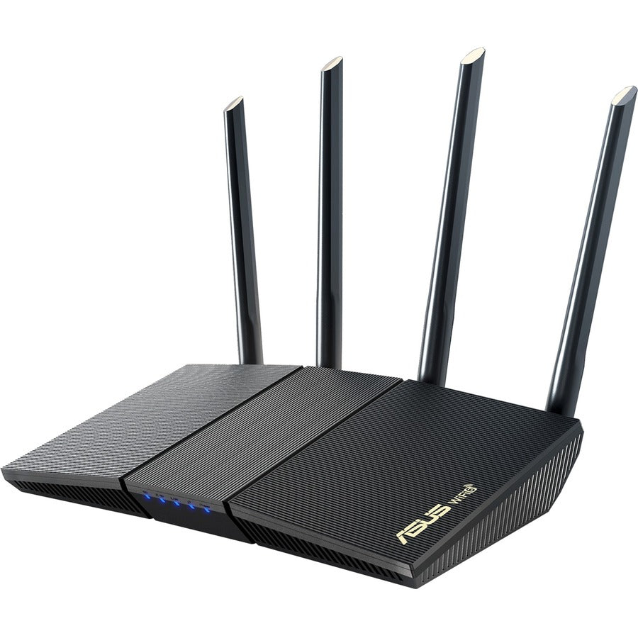 Left Image for Asus RT-AX1800S Wi-Fi 6 IEEE 802.11ax Ethernet Wireless Router