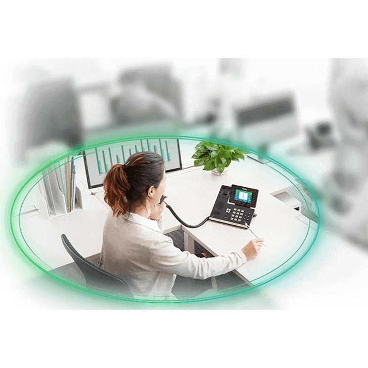 Alternate-Image2 Image for Yealink SIP-T46U IP Phone - Corded - Corded - Wall Mountable, Desktop - Classic Gray