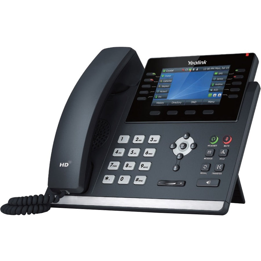 Main Image for Yealink SIP-T46U IP Phone - Corded - Corded - Wall Mountable, Desktop - Classic Gray