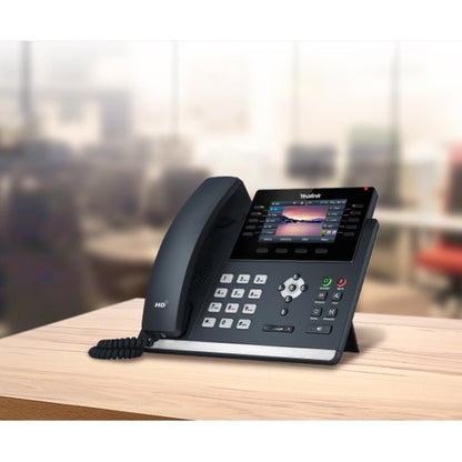 Alternate-Image3 Image for Yealink SIP-T46U IP Phone - Corded - Corded - Wall Mountable, Desktop - Classic Gray