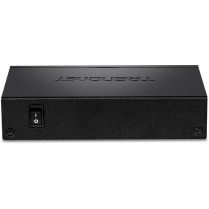 Alternate-Image5 Image for TRENDnet 5-Port Gigabit PoE+ Switch, 32W PoE Power Budget, 10Gbps Switching Capacity, IEEE 802.1p QoS, DSCP Pass-Through Support, Fanless, Wall Mountable, Lifetime Protection, Black, TPE-TG52