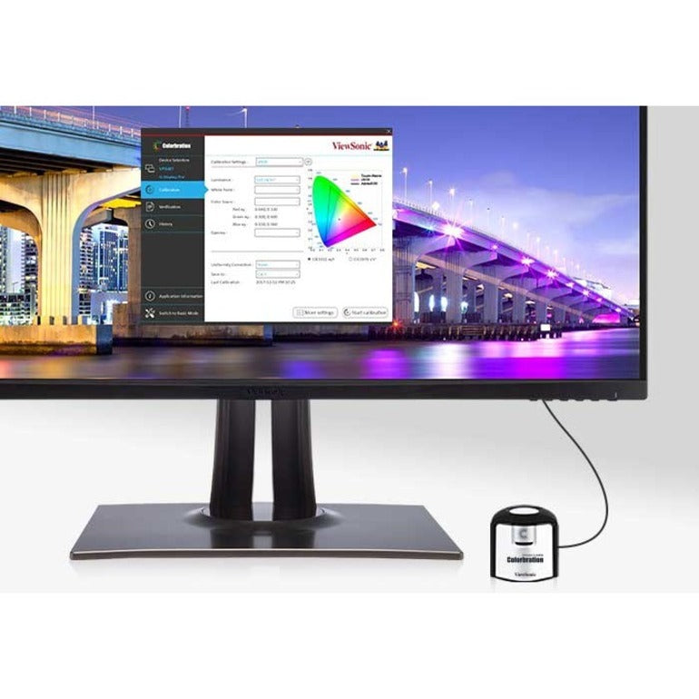 Alternate-Image5 Image for ViewSonic VP3256-4K 32 Inch Premium IPS 4K Ergonomic Monitor with Ultra-Thin Bezels, Color Accuracy, Pantone Validated, HDMI, DisplayPort and USB C for Professional Home and Office