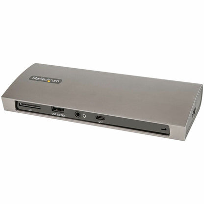 Main Image for StarTech.com Thunderbolt 4 Dock, 96W Power Delivery, Single 8K / Dual Monitor 4K 60Hz, 3x TB4/USB4 ports, 4x USB-A, SD, GbE, 0.8m cable