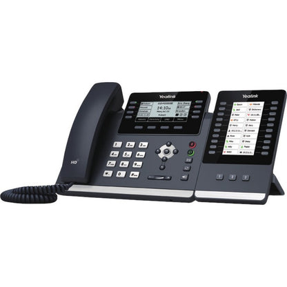 Alternate-Image2 Image for Yealink SIP-T43U IP Phone - Corded - Corded - Wall Mountable, Desktop - Classic Gray