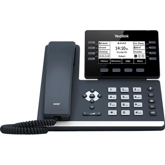 Alternate-Image1 Image for Yealink SIP-T53 IP Phone - Corded - Corded - Wall Mountable, Desktop - Classic Gray