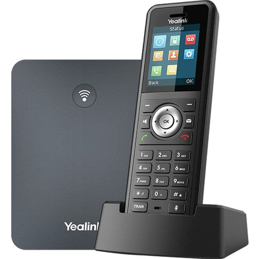 Main Image for Yealink W79P IP Phone - Cordless - Corded - DECT, Bluetooth - Wall Mountable, Desktop - Black, Classic Gray