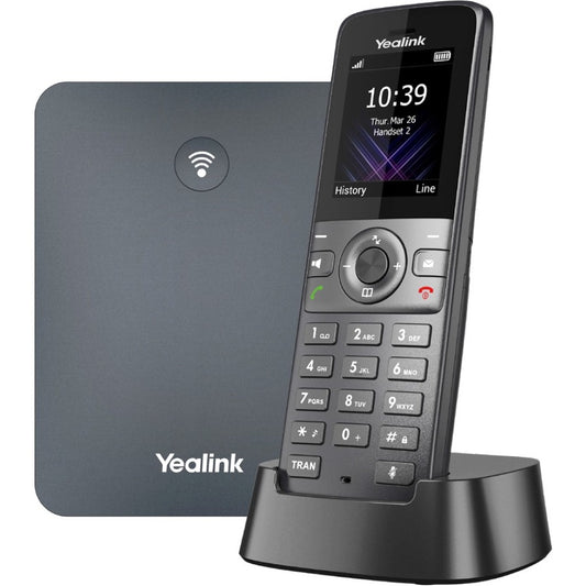 Main Image for Yealink W73P IP Phone - Cordless - Corded - DECT - Wall Mountable - Space Gray, Classic Gray