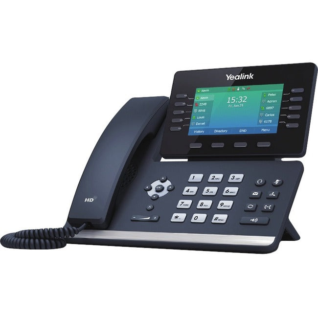 Main Image for Yealink SIP-T54W IP Phone - Corded/Cordless - Corded/Cordless - Bluetooth, Wi-Fi - Wall Mountable, Desktop - Classic Gray