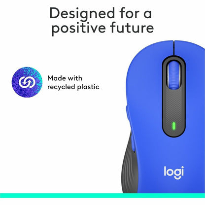 Alternate-Image7 Image for Logitech Signature M650 L Full Size Wireless Mouse - For Large Sized Hands, 2-Year Battery, Silent Clicks, Blue