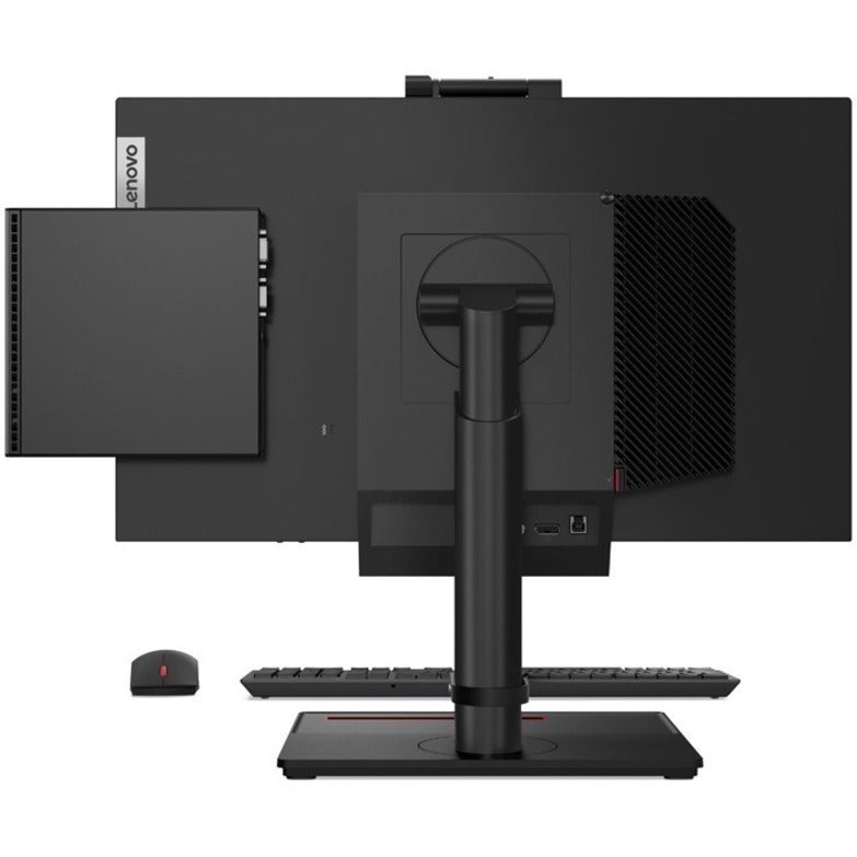 Alternate-Image3 Image for Lenovo ThinkCentre M75q Gen 2 11JN002PUS Desktop Computer - AMD Ryzen 5 PRO 5650GE - 8 GB - 256 GB PCI Express NVMe SSD - Tiny - Black
