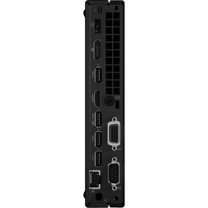 Rear Image for Lenovo ThinkCentre M75q Gen 2 11JN002RUS Desktop Computer - AMD Ryzen 7 PRO 5750GE - 16 GB - 512 GB PCI Express NVMe SSD - Tiny - Black