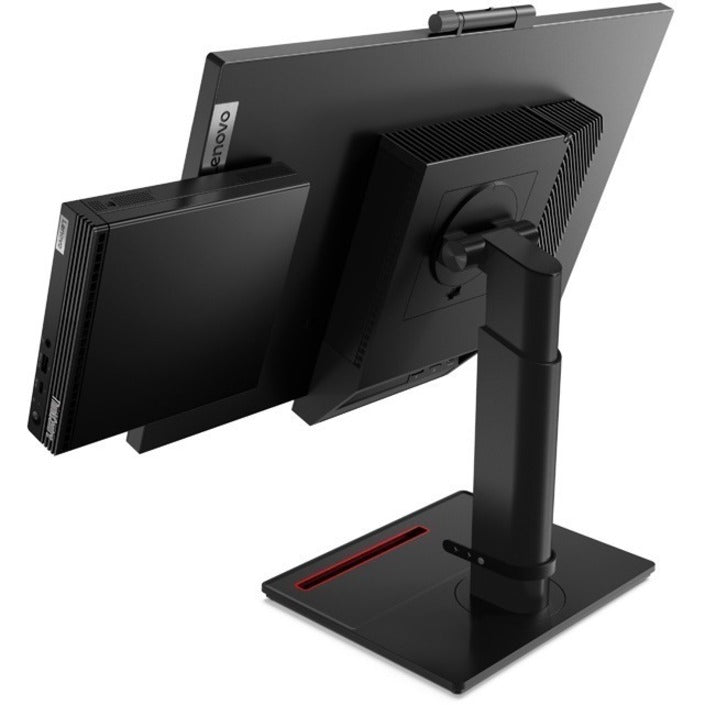 Alternate-Image1 Image for Lenovo ThinkCentre M75q Gen 2 11JN002RUS Desktop Computer - AMD Ryzen 7 PRO 5750GE - 16 GB - 512 GB PCI Express NVMe SSD - Tiny - Black