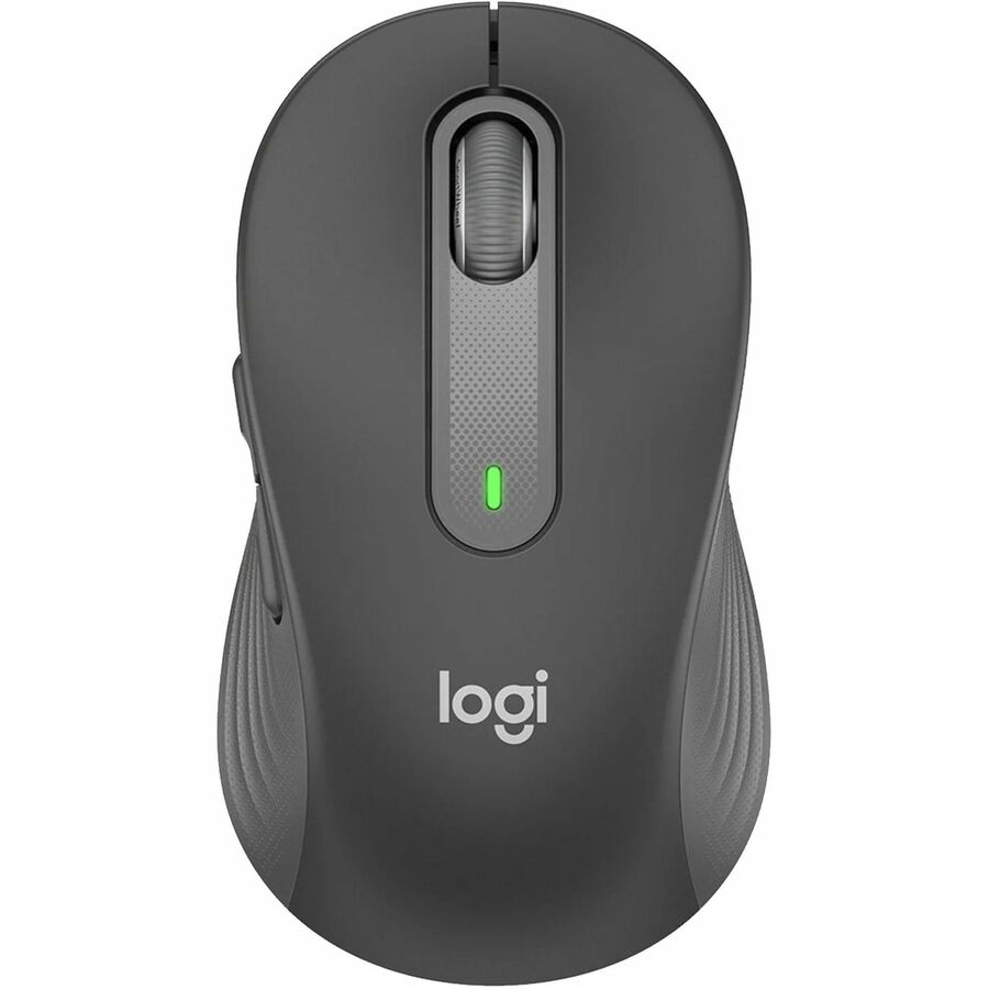Front Image for Logitech Signature M650 L for Business Wireless Mouse, For Large Sized Hands, Logi Bolt, Bluetooth, Graphite