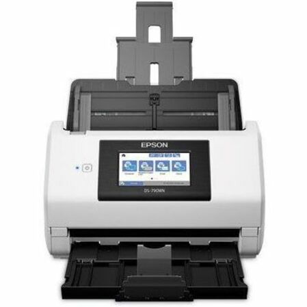 Front Image for Epson DS-790WN Cordless Large Format ADF Scanner - 600 dpi Optical