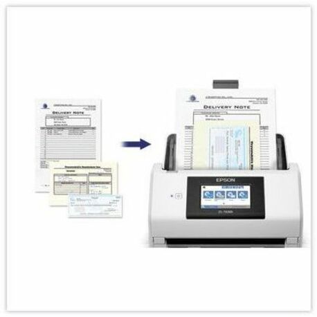 Alternate-Image2 Image for Epson DS-790WN Cordless Large Format ADF Scanner - 600 dpi Optical