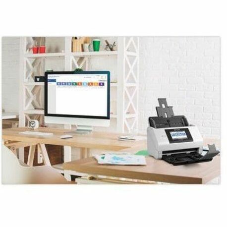 Life-Style Image for Epson DS-790WN Cordless Large Format ADF Scanner - 600 dpi Optical