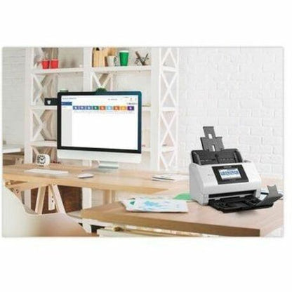 Life-Style Image for Epson DS-790WN Cordless Large Format ADF Scanner - 600 dpi Optical