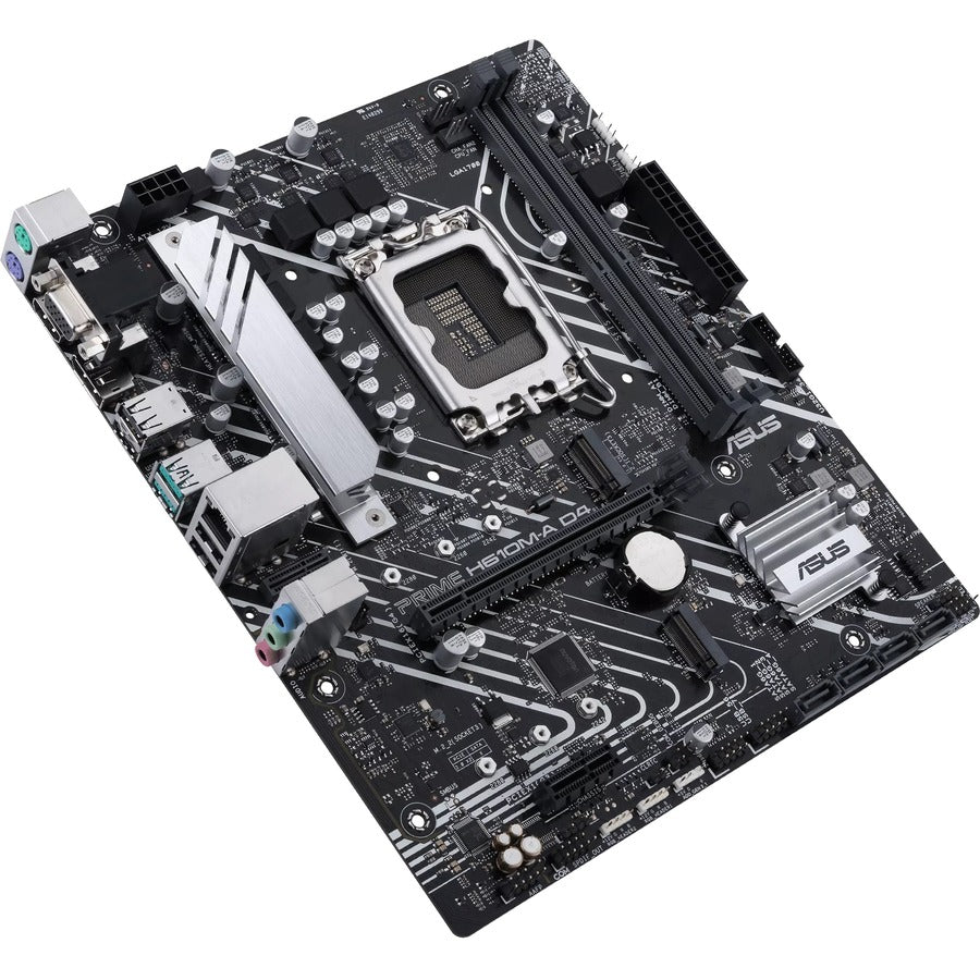 Alternate-Image9 Image for Asus Prime H610M-A D4-CSM Desktop Motherboard - Intel H610 Chipset - Socket LGA-1700 - Micro ATX