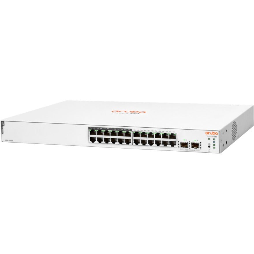 Alternate-Image1 Image for HPE Instant On 1830 24G 12p Class4 PoE 2SFP 195W Switch