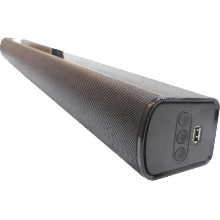 Left Image for Supersonic SC-1421SB 2.0 Bluetooth Sound Bar Speaker - 60 W RMS - Black