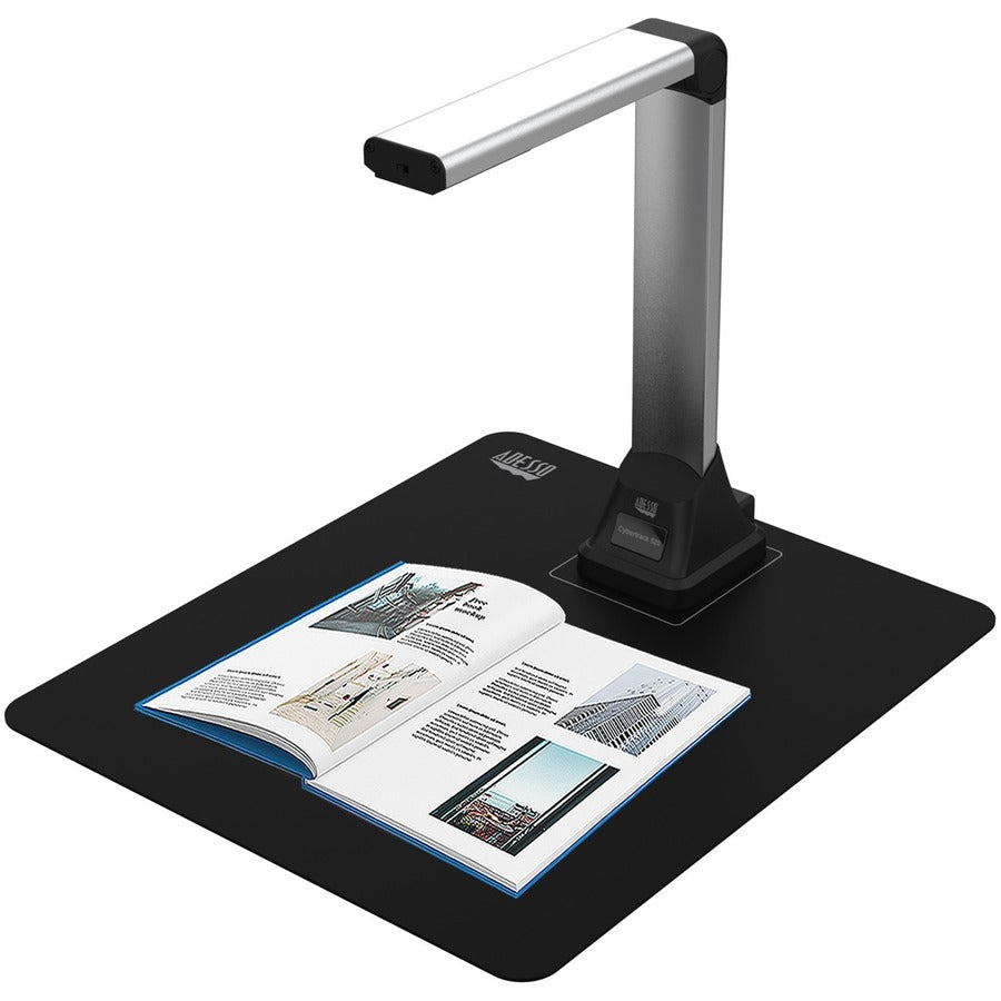 Left Image for Adesso 5 Megapixel Fixed-Focus A4 Document Camera Scanner with OCR Text Recognition