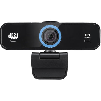 Front Image for Adesso CyberTrack K4 Webcam - 8 Megapixel - 30 fps - USB 2.0 - 1 Each
