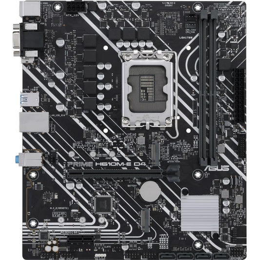 Main Image for Asus Prime H610M-E D4-CSM Desktop Motherboard - Intel H610 Chipset - Socket LGA-1700