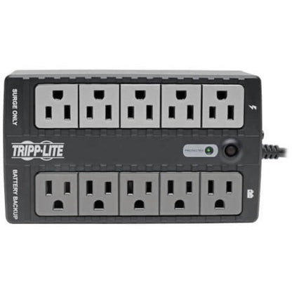 Top Image for Eaton Tripp Lite Series 550VA 300W Standby UPS - 10 NEMA 5-15R Outlets, 120V, 50/60 Hz, USB, 5-15P Plug, Desktop/Wall Mount