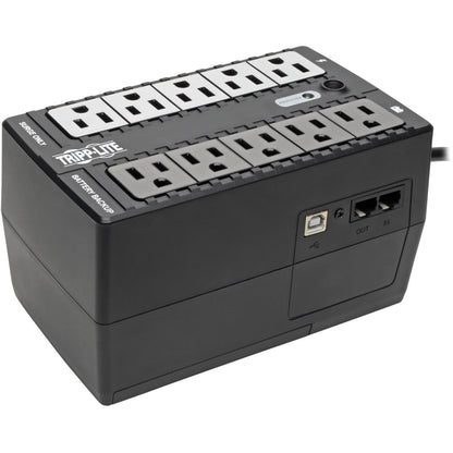 Main Image for Eaton Tripp Lite Series 550VA 300W Standby UPS - 10 NEMA 5-15R Outlets, 120V, 50/60 Hz, USB, 5-15P Plug, Desktop/Wall Mount