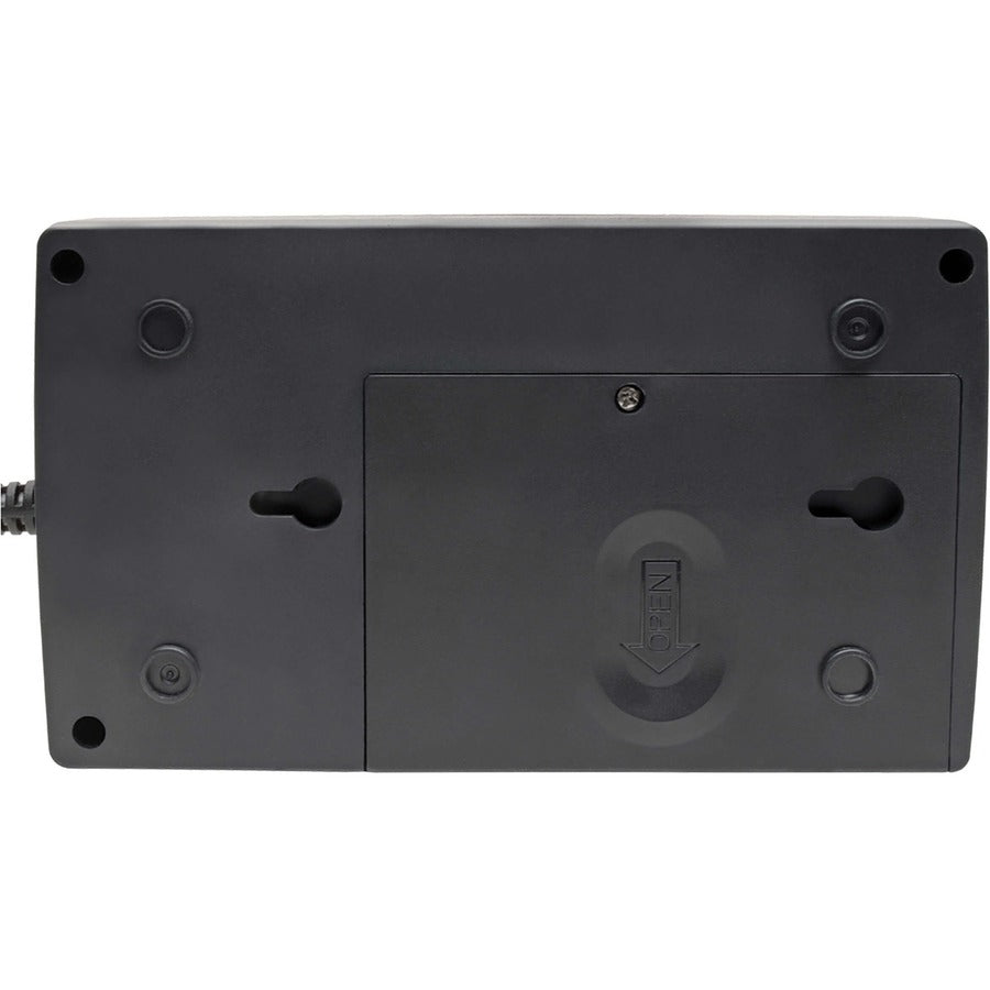 Rear Image for Eaton Tripp Lite Series 550VA 300W Standby UPS - 10 NEMA 5-15R Outlets, 120V, 50/60 Hz, USB, 5-15P Plug, Desktop/Wall Mount