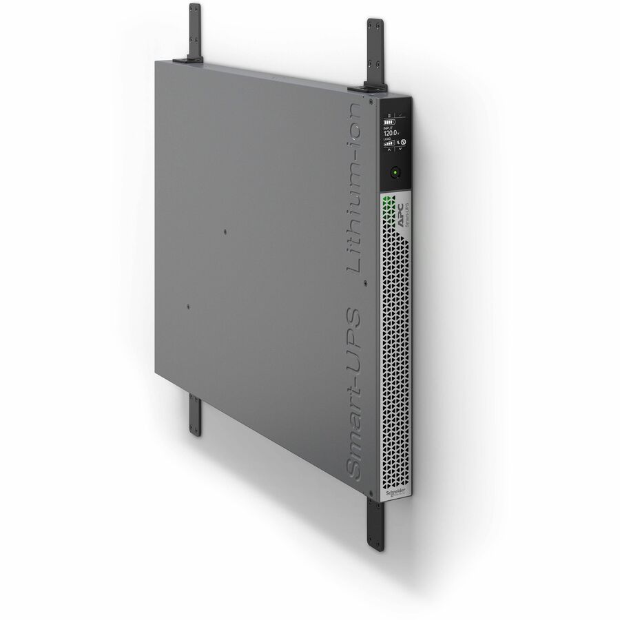 Alternate-Image3 Image for APC Smart-UPS Ultra On-Line, 2200VA, Lithium-ion, Rack/Tower 1U, 120V, 5x 5-20R, 1x L5-20R NEMA outlets, Network Card, Extended runtime, W/rail kit