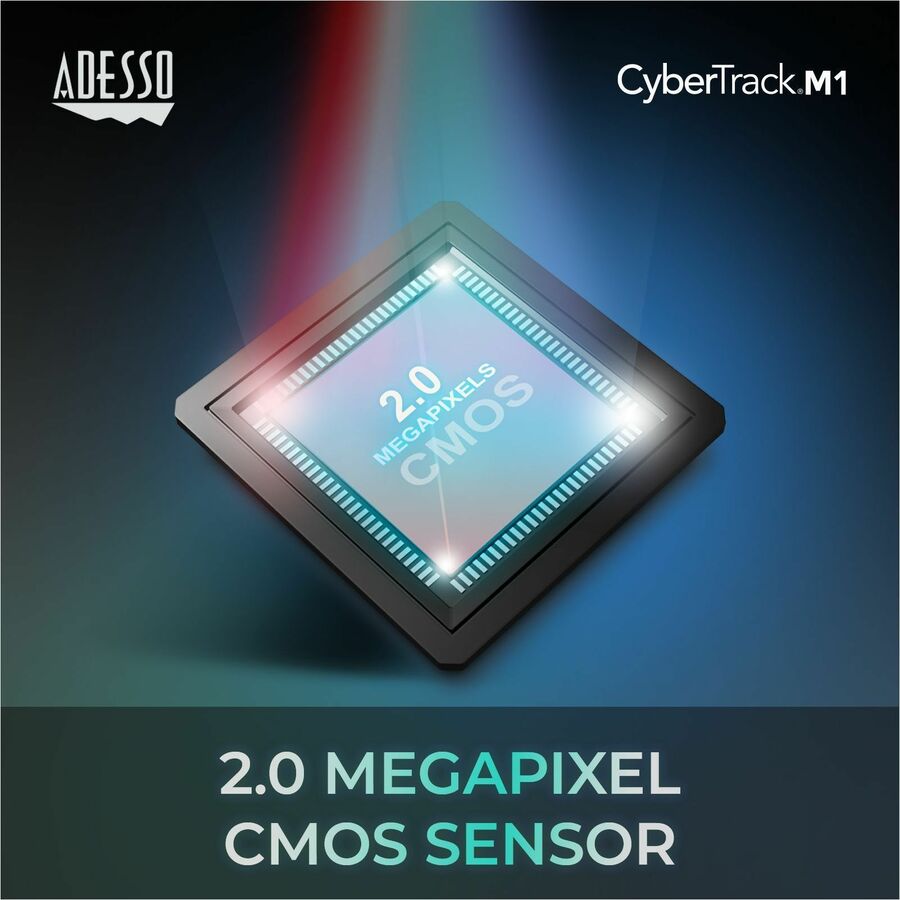 Alternate-Image3 Image for Adesso CyberTrack M1 Webcam - 2.1 Megapixel - 30 fps - USB 2.0