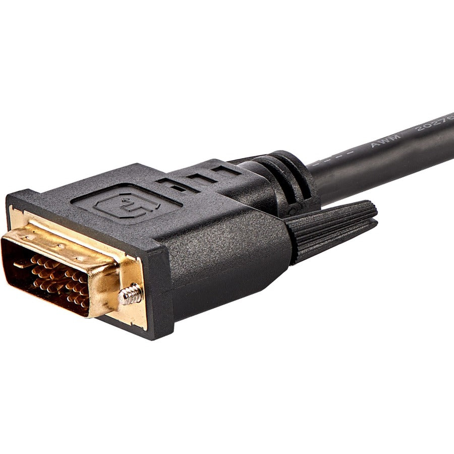 Alternate-Image2 Image for StarTech.com 6ft (1.8m) HDMI to DVI Cable, DVI-D to HDMI Display Cable (1920x1200p), 10 Pack, Black, HDMI to DVI-D Adapter Cord M/M