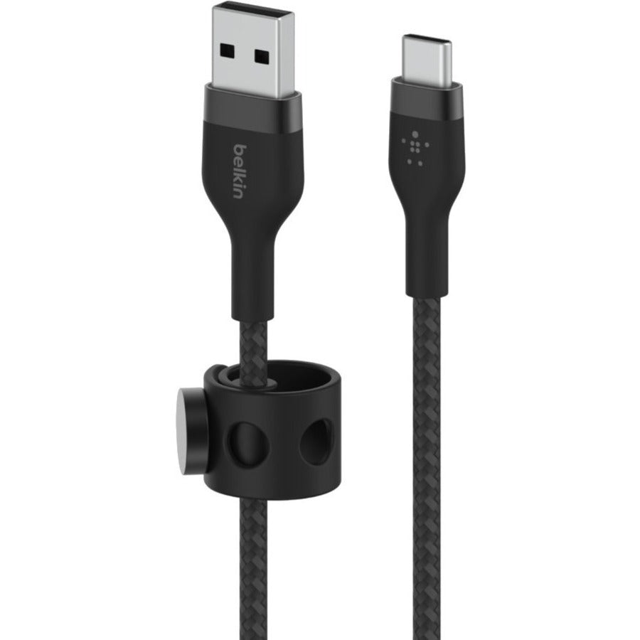 Alternate-Image1 Image for Belkin Boostcharge Pro Flex - USB-C cable - USB-C to USB-A - (1 meter /3.3 foot)