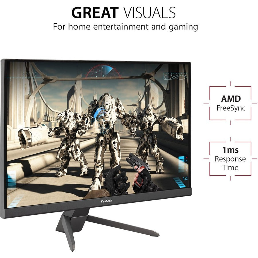 Alternate-Image1 Image for ViewSonic VX2267-MHD 22" 1080p 1ms 75Hz FreeSync Monitor with HDMI, DP, and VGA