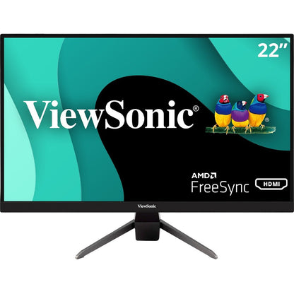 Front Image for ViewSonic VX2267-MHD 22" 1080p 1ms 75Hz FreeSync Monitor with HDMI, DP, and VGA