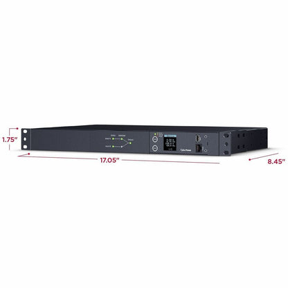 Alternate-Image2 Image for CyberPower PDU24001 Single Phase 100 - 120 VAC 15A Metered ATS PDU