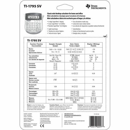 Alternate-Image2 Image for Texas Instruments TI-1795 SV Simple Calculator