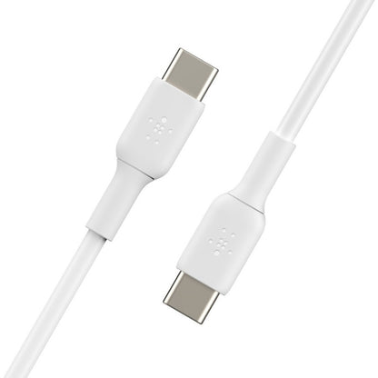 Alternate-Image3 Image for Belkin BoostCharge USB-C to USB-C Cable(1 meter / 3.3 foot, White)