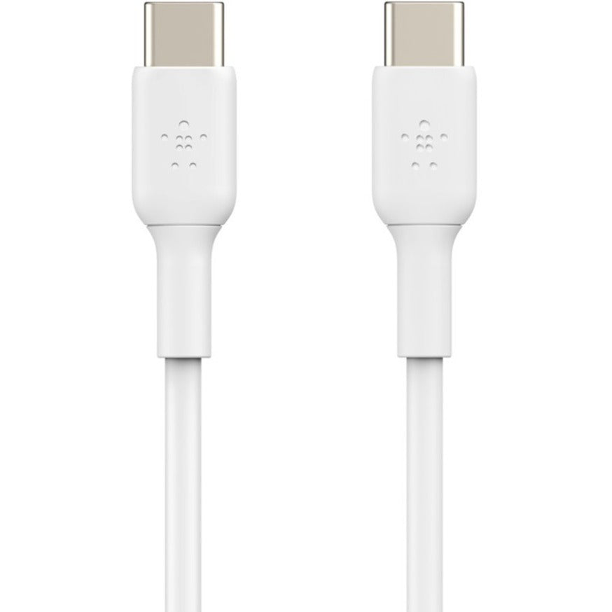 Alternate-Image2 Image for Belkin BoostCharge USB-C to USB-C Cable(1 meter / 3.3 foot, White)