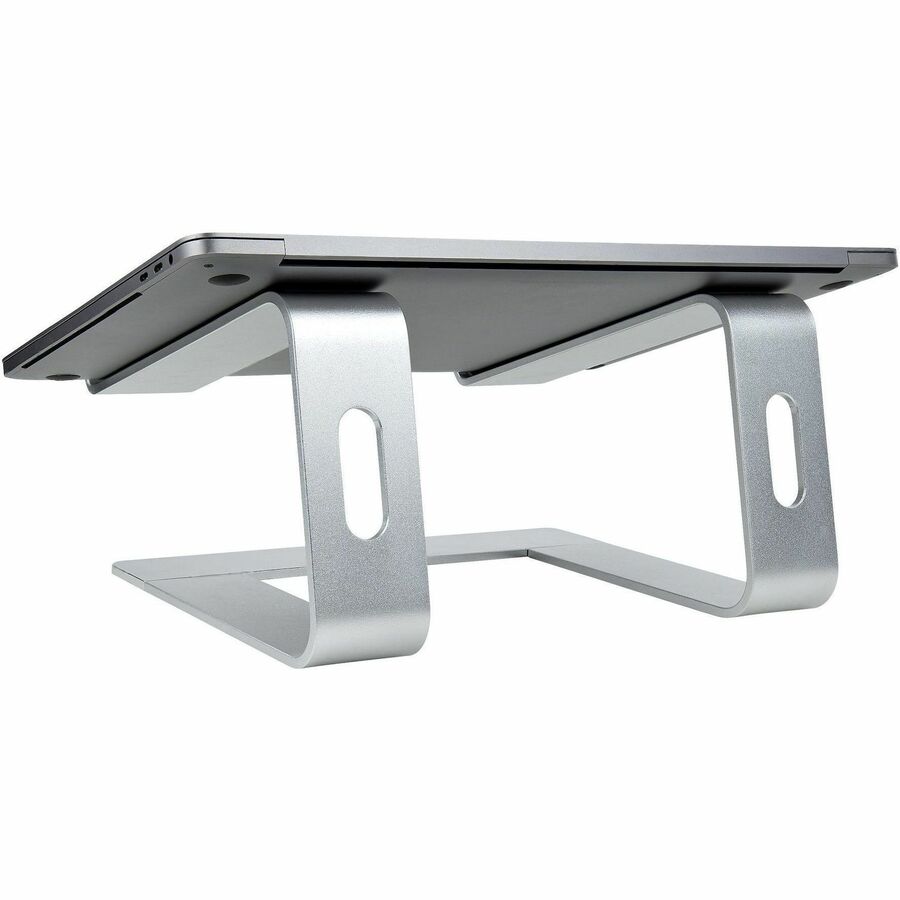 Alternate-Image6 Image for StarTech.com Laptop Stand for Desk, Supports 5kg / 11lb, Aluminum, Silver, Ergonomic Laptop Riser, Portable Laptop Holder for Desk