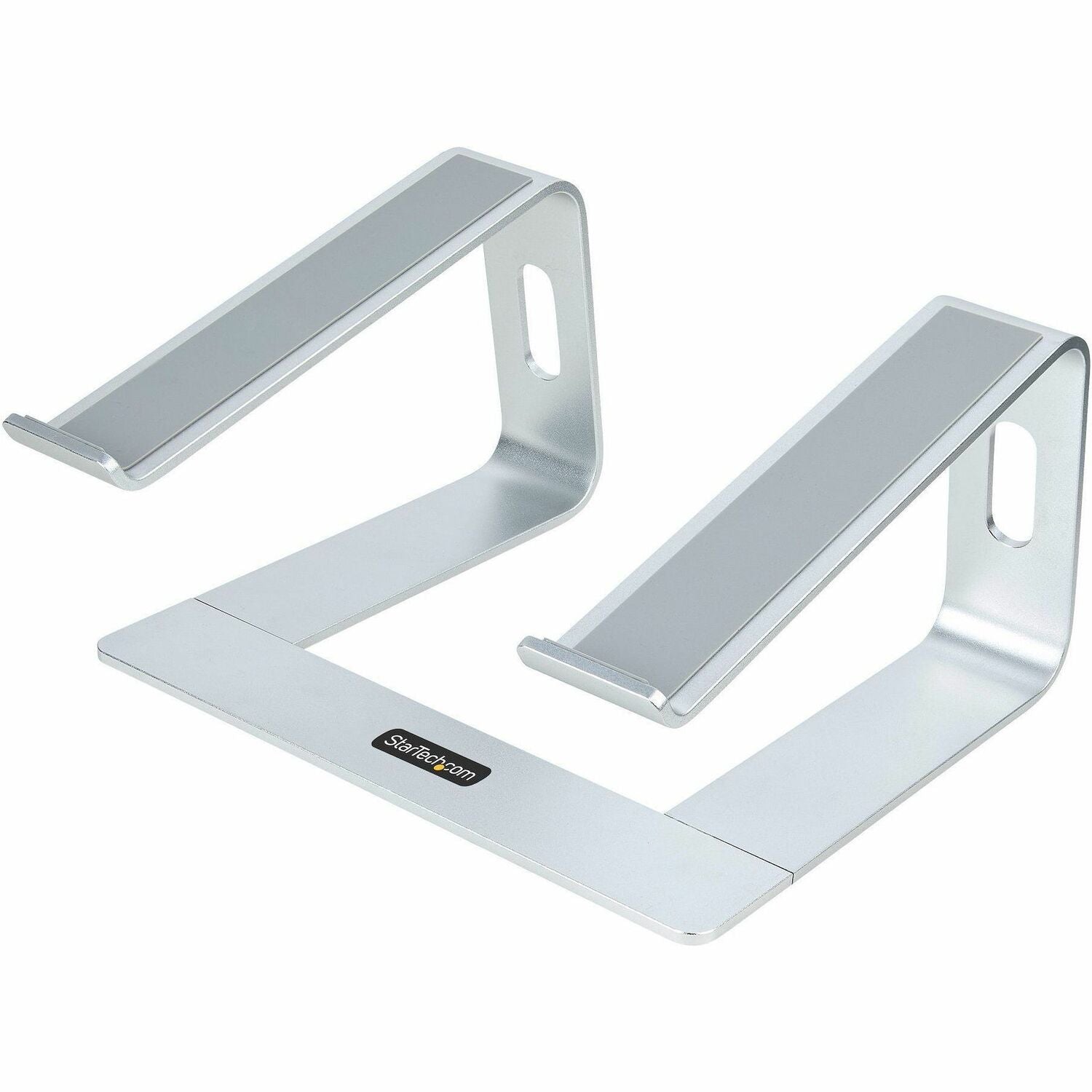 Main Image for StarTech.com Laptop Stand for Desk, Supports 5kg / 11lb, Aluminum, Silver, Ergonomic Laptop Riser, Portable Laptop Holder for Desk