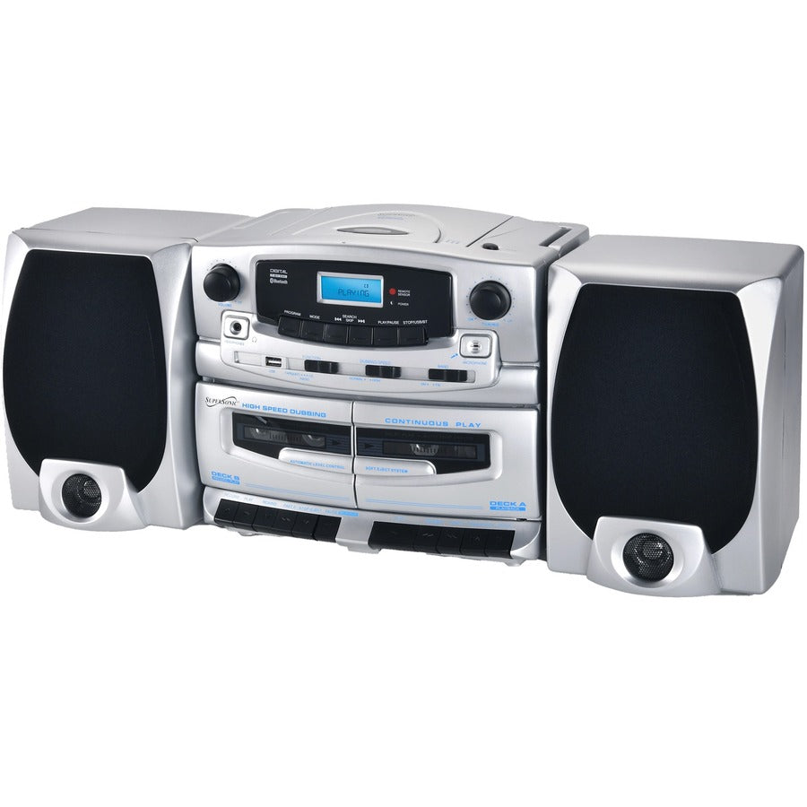 Left Image for Supersonic SC-2121BT Micro Hi-Fi System - Black