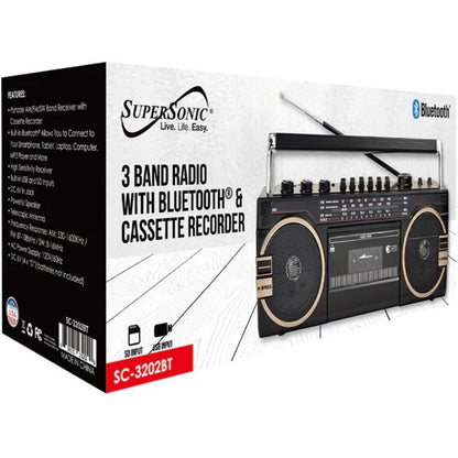 Alternate-Image1 Image for Supersonic SC-2121BT Micro Hi-Fi System - Black