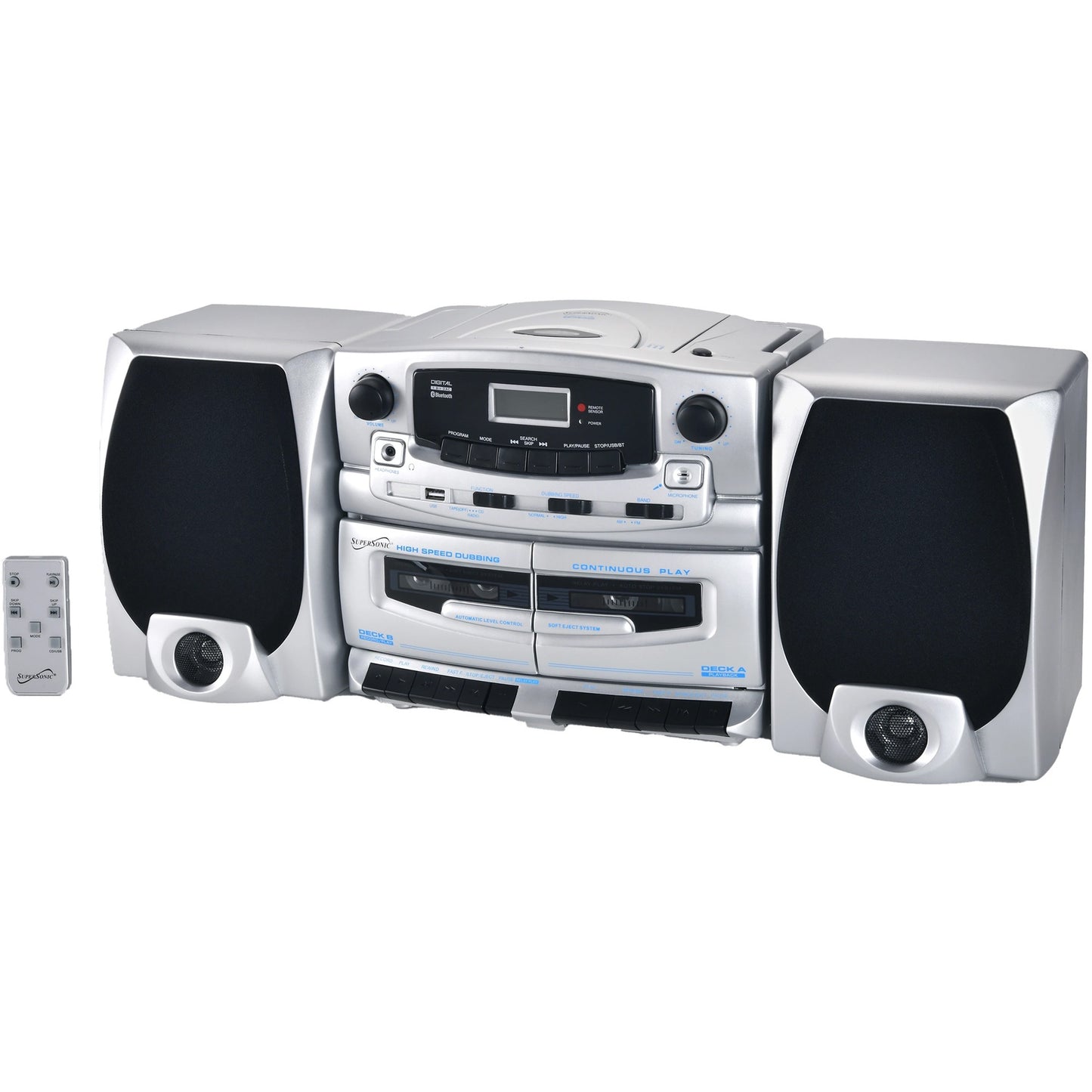 Main Image for Supersonic SC-2121BT Micro Hi-Fi System - Black