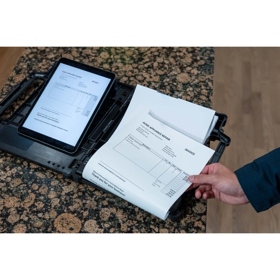 Alternate-Image3 Image for Brother Rugged Carrying Case (Bi-fold) Brother Printer