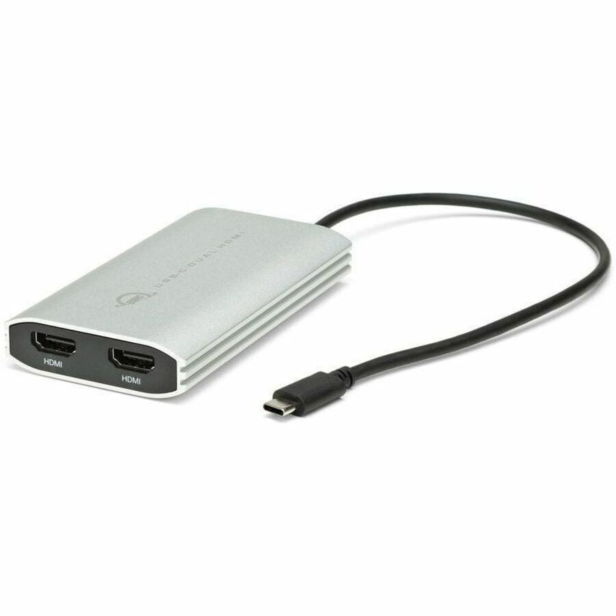 Alternate-Image1 Image for OWC USB-C to Dual HDMI 4K Adapter With DisplayLink