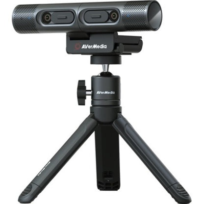 Alternate-Image3 Image for AVerMedia DualCam PW313D Video Conferencing Camera - 5 Megapixel - 30 fps - Black - USB 2.0 - 1 Pack(s) - TAA and NDAA Compliant