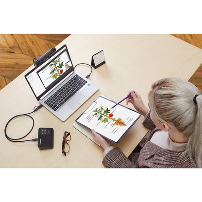 Alternate-Image4 Image for AVerMedia DualCam PW313D Video Conferencing Camera - 5 Megapixel - 30 fps - Black - USB 2.0 - 1 Pack(s) - TAA and NDAA Compliant