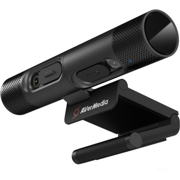 Alternate-Image1 Image for AVerMedia DualCam PW313D Video Conferencing Camera - 5 Megapixel - 30 fps - Black - USB 2.0 - 1 Pack(s) - TAA and NDAA Compliant